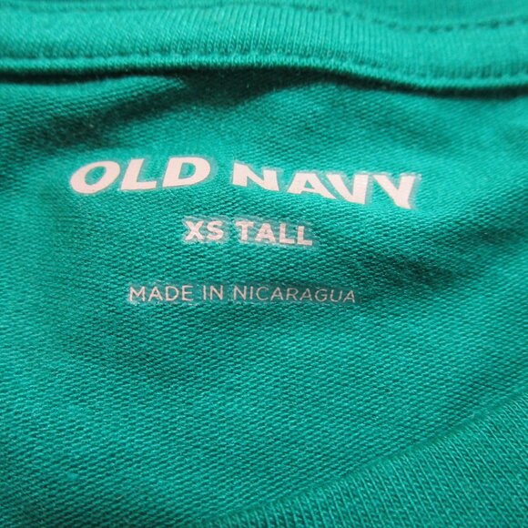 NWT Old Navy Long-Sleeve Bestee T-Shirt XS TALL Serpentine Green - Picture 12 of 13